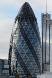 Gherkin-Gebäuden in London