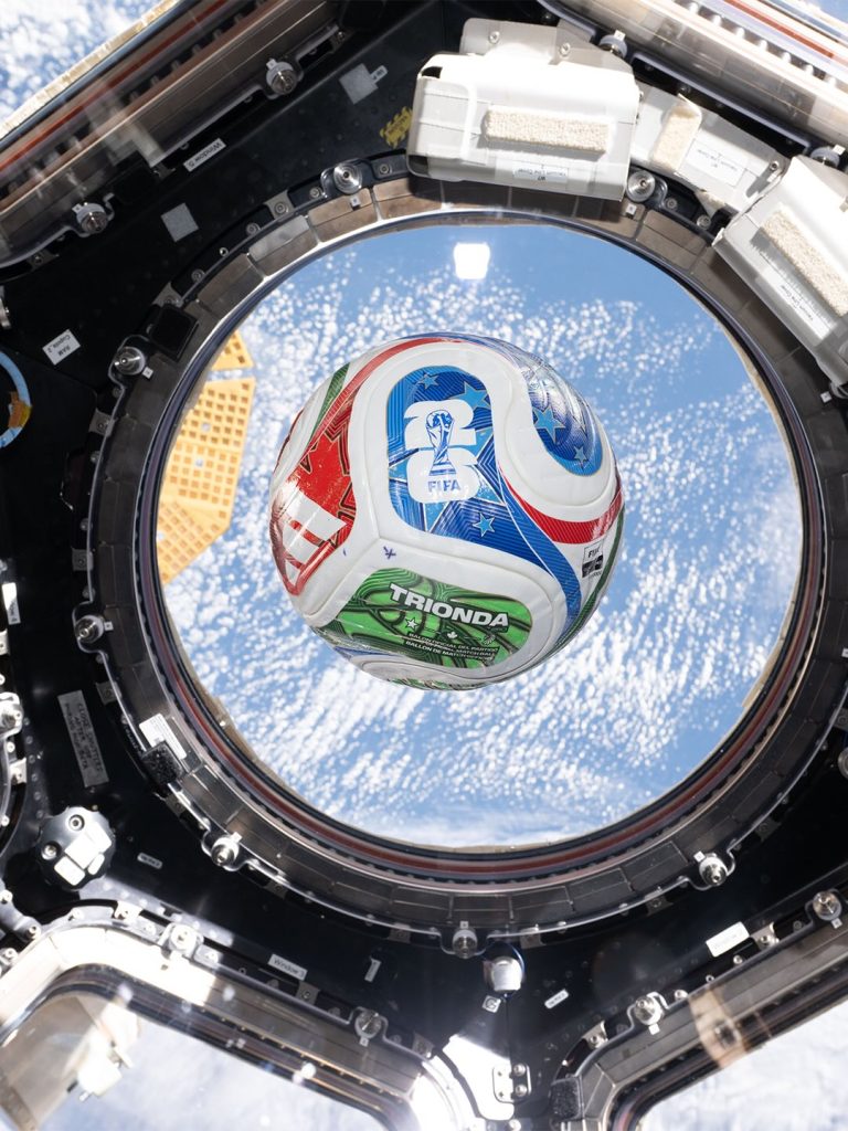 FIFA Fiber und Raumfahrt: Der WM-Ball „Trionda“ im Weltraum Deutsche Woche online Zeitung