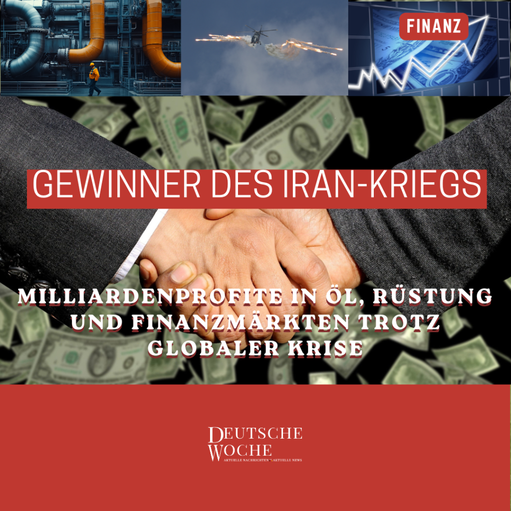 Gewinner des Iran-Kriegs: Milliardenprofite in Öl, Rüstung und Finanzmärkten trotz globaler Krise Gewinner des Iran-Kriegs: Milliardenprofite in Öl, Rüstung und Finanzmärkten trotz globaler Krise