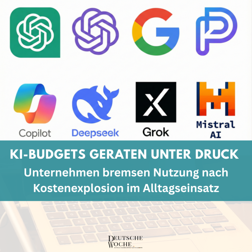 KI-Budgets geraten unter Druck: Unternehmen bremsen Nutzung nach Kostenexplosion im Alltagseinsatz KI-Budgets geraten unter Druck Unternehmen bremsen Nutzung nach Kostenexplosion im Alltagseinsatz
