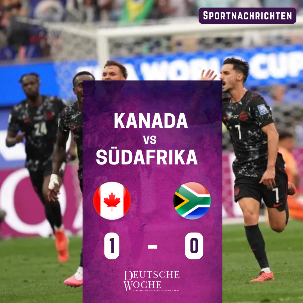 Kanada schlägt Südafrika bei der WM Spätes Tor bringt historischen Einzug ins Achtelfinale