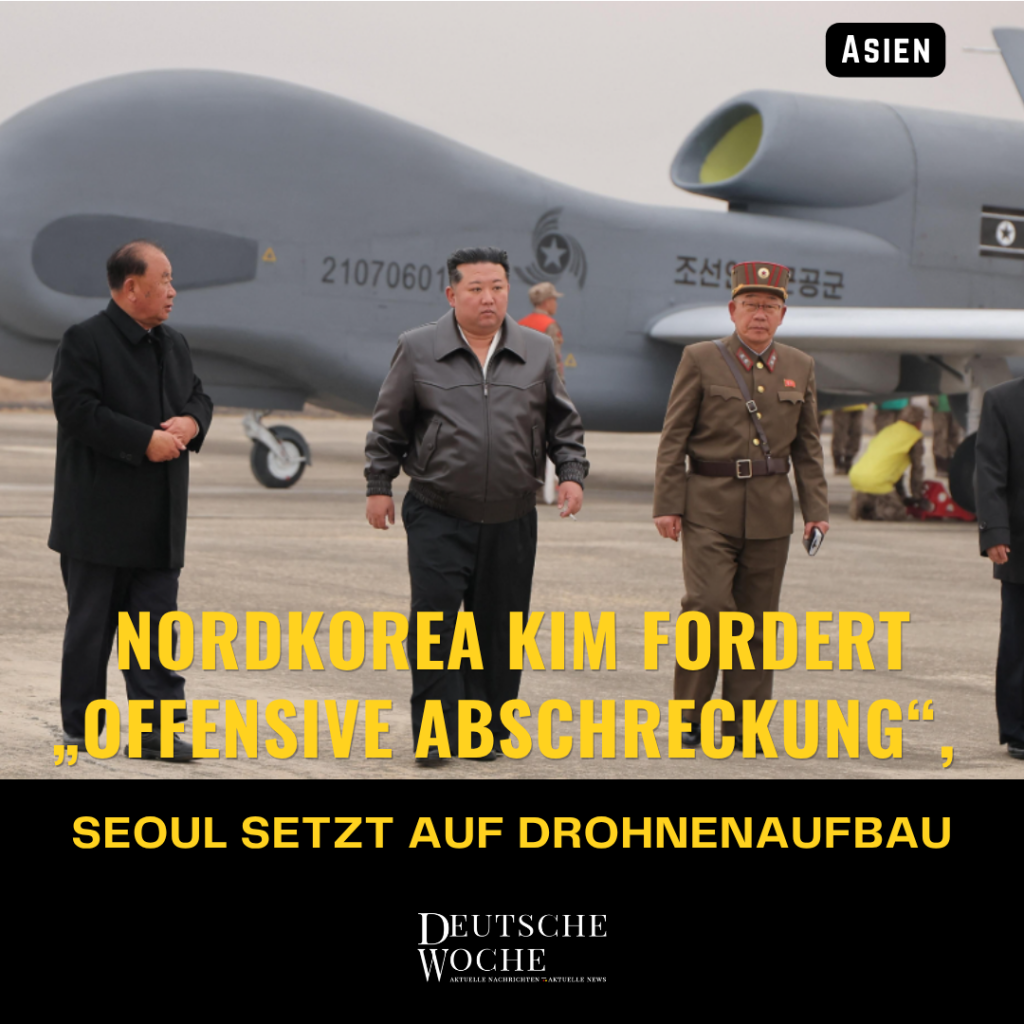 Nordkorea und Südkorea eskalieren Militärstrategie Kim fordert „offensive Abschreckung“, Seoul setzt auf Drohnenaufbau