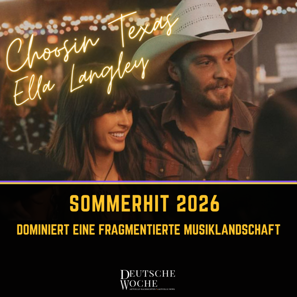 Sommerhit 2026: „Choosin’ Texas“ von Ella Langley dominiert eine fragmentierte Musiklandschaft Sommerhit 2026 „Choosin’ Texas“ von Ella Langley dominiert eine fragmentierte Musiklandschaft