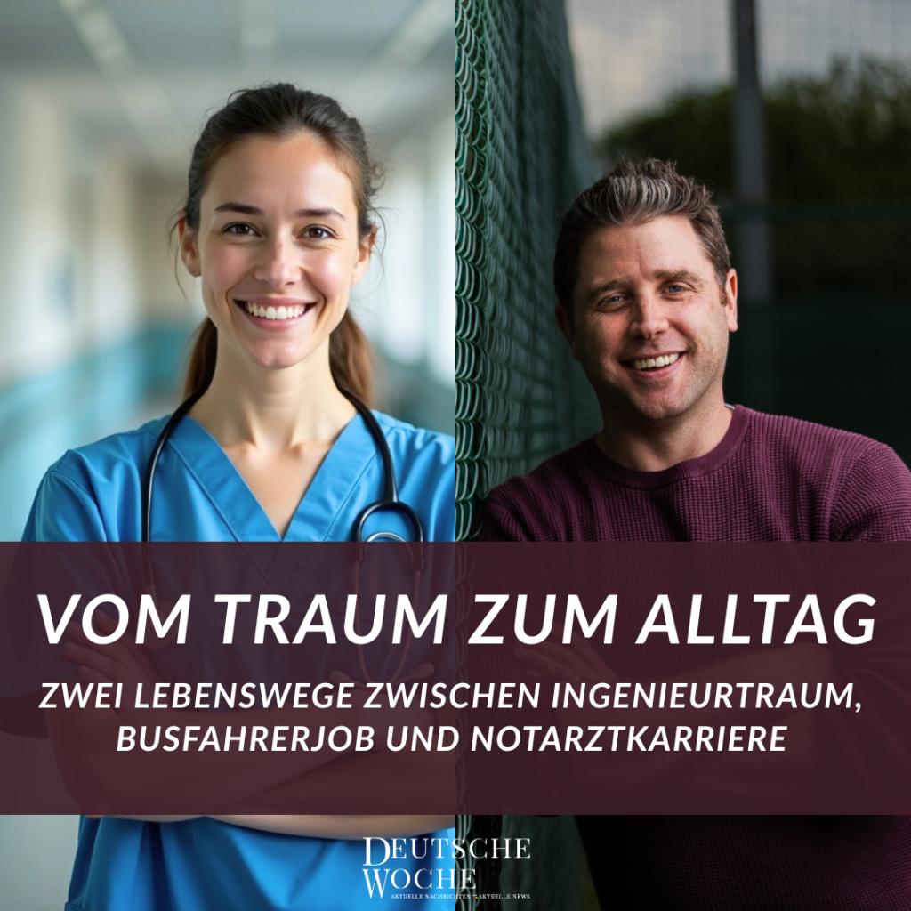 Vom Ingenieurtraum zum Leben als Busfahrer und Notärztin: Zwei Lebenswege im Wandel Vom Traum zum Alltag Zwei Lebenswege zwischen Ingenieurtraum, Busfahrerjob und Notarztkarriere-Deutsche Woche Ihre online Zeitung