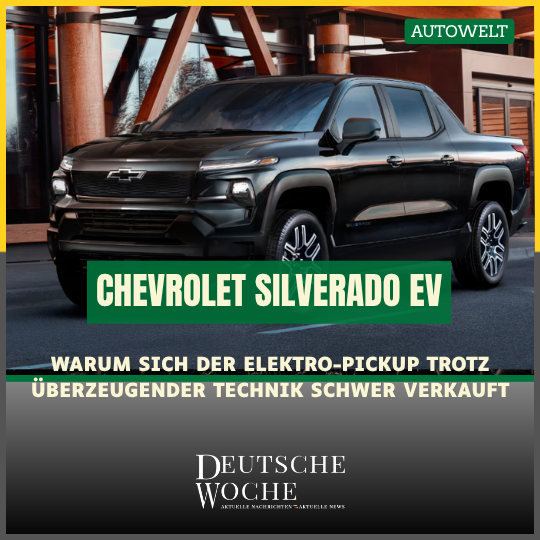 Chevrolet Silverado EV: Warum sich der Elektro-Pickup trotz überzeugender Technik schwer verkauft Chevrolet Silverado EV: Warum sich der Elektro-Pickup trotz überzeugender Technik schwer verkauft