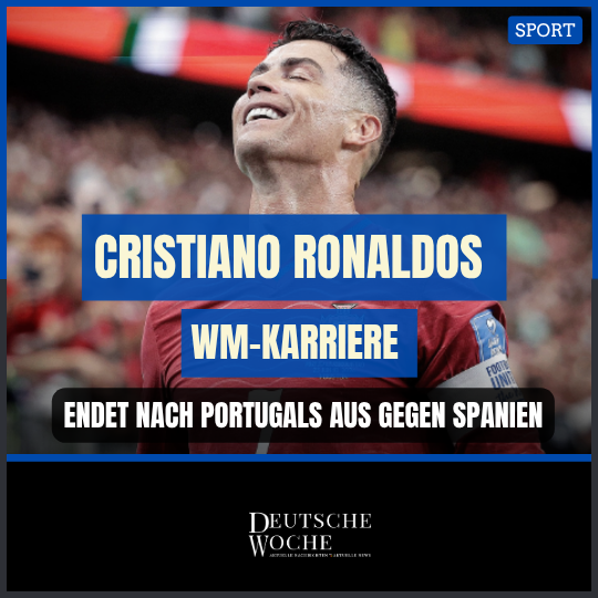 Cristiano Ronaldos WM-Karriere endet nach Portugals Aus gegen Spanien Cristiano Ronaldos WM-Karriere endet nach Portugals Aus gegen Spanien