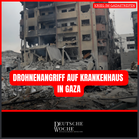 Drohnenangriff auf Kamal-Adwan-Krankenhaus: Verletzte Mitarbeiter in Gaza Krieg im Gazastreifen