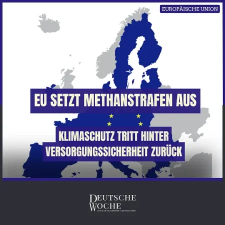 EU setzt Methanstrafen aus – Klimaschutz tritt hinter Versorgungssicherheit zurück