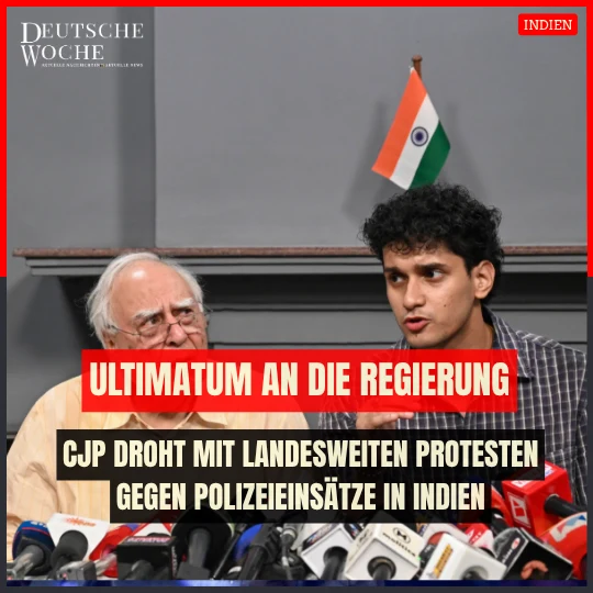 Indien: CJP droht mit landesweiten Protesten gegen Polizeieinsätze Indien: CJP droht mit landesweiten Protesten gegen Polizeieinsätze