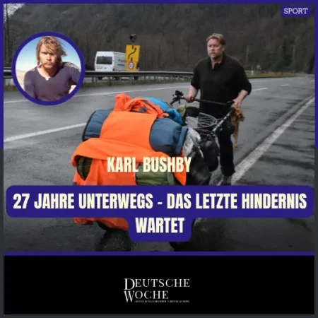 Karl Bushby steht vor letzter Hürde seiner 27-jährigen Weltumrundung Karl Bushby steht vor letzter Hürde seiner 27-jährigen Weltumrundung