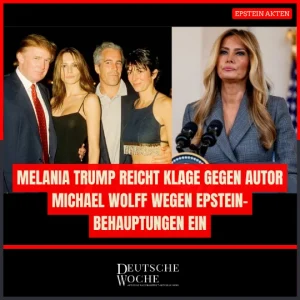 Melania Trump reicht Klage gegen Autor Michael Wolff wegen Epstein-Behauptungen ein