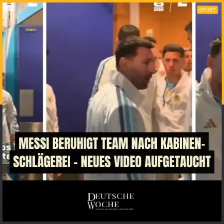 Messi beruhigt Team nach Kabinen-Schlägerei – Neues Video aufgetaucht Messi beruhigt Team nach Kabinen-Schlägerei – Neues Video aufgetaucht
