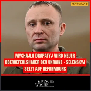 Mychajlo Drapatyj wird neuer Oberbefehlshaber der Ukraine – Selenskyj setzt auf Reformkurs