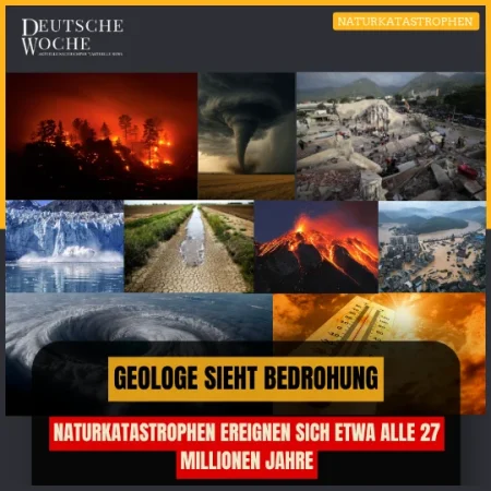 Naturkatastrophen ereignen sich etwa alle 27 Millionen Jahre – Geologe sieht Bedrohung
