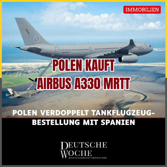 Polen verdoppelt Tankflugzeug-Bestellung mit Spanien Polen verdoppelt Tankflugzeug-Bestellung mit Spanien