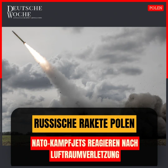 Russische Rakete Polen: NATO-Kampfjets reagieren nach Luftraumverletzung Russische Rakete Polen NATO-Kampfjets reagieren nach Luftraumverletzung
