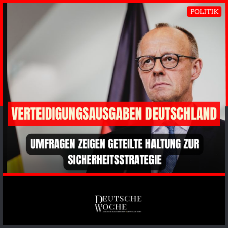 Verteidigungsausgaben Deutschland: Umfragen zeigen geteilte Haltung zur Sicherheitsstrategie Verteidigungsausgaben Deutschland: Umfragen zeigen geteilte Haltung zur Sicherheitsstrategie