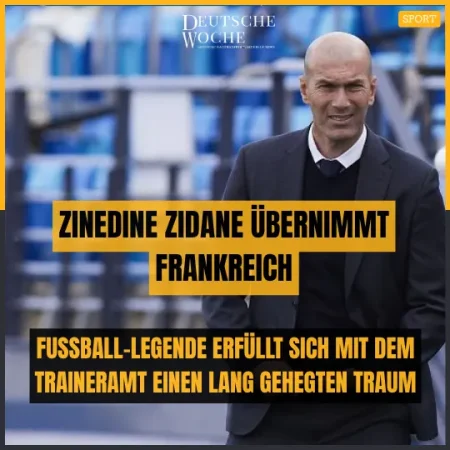 Zinedine Zidane übernimmt Frankreich: Fußball-Legende erfüllt sich mit dem Traineramt einen lang gehegten Traum