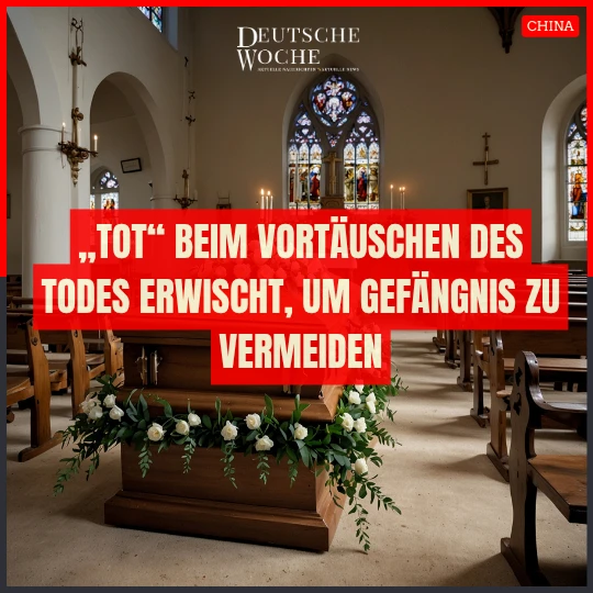 „Tot“ beim Vortäuschen des Todes erwischt, um Gefängnis zu vermeiden „Tot“ beim Vortäuschen des Todes erwischt, um Gefängnis zu vermeiden