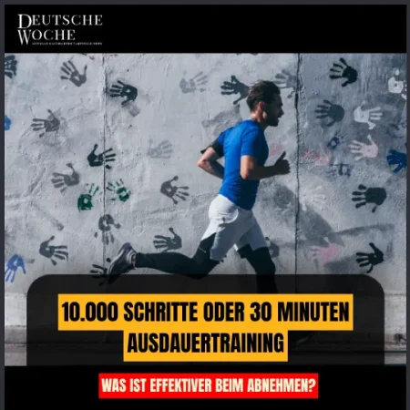 10.000 Schritte oder 30 Minuten Ausdauertraining: Was ist effektiver beim Abnehmen?