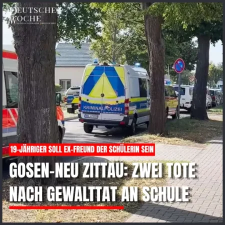 Gosen-Neu Zittau: Zwei Tote nach Gewalttat an Schule