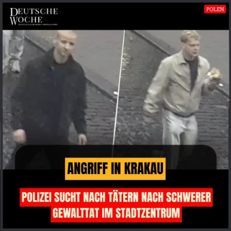 Angriff in Krakau Polizei sucht nach Tätern nach schwerer Gewalttat im Stadtzentrum