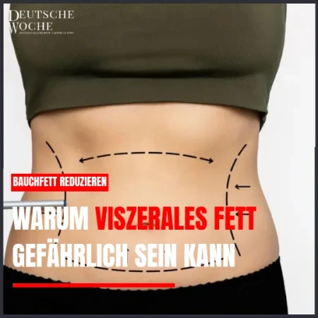 Bauchfett reduzieren: Warum viszerales Fett gefährlich sein kann