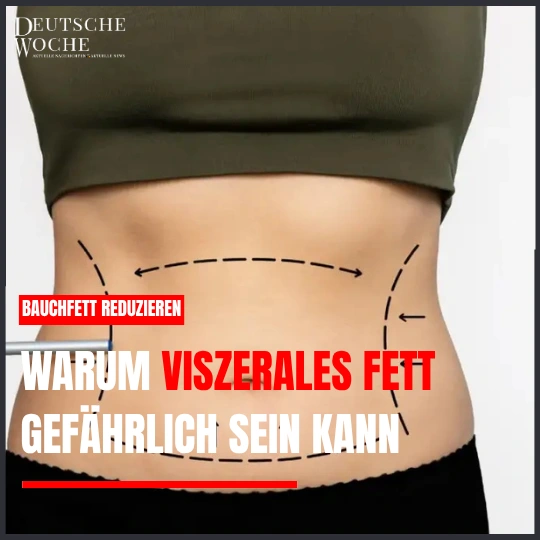 Bauchfett reduzieren: Warum viszerales Fett gefährlich sein kann