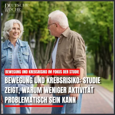Bewegung und Krebsrisiko: Studie zeigt, warum weniger Aktivität problematisch sein kann
