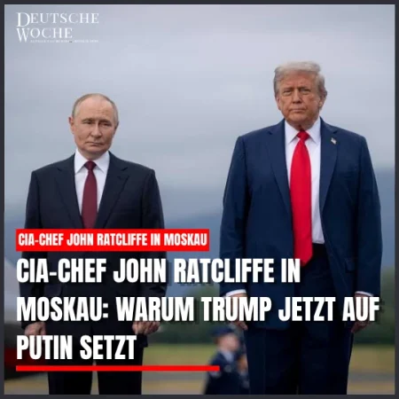 CIA-Chef John Ratcliffe in Moskau: Warum Trump jetzt auf Putin setzt