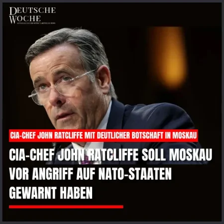 CIA-Chef John Ratcliffe soll Moskau vor Angriff auf NATO-Staaten gewarnt haben