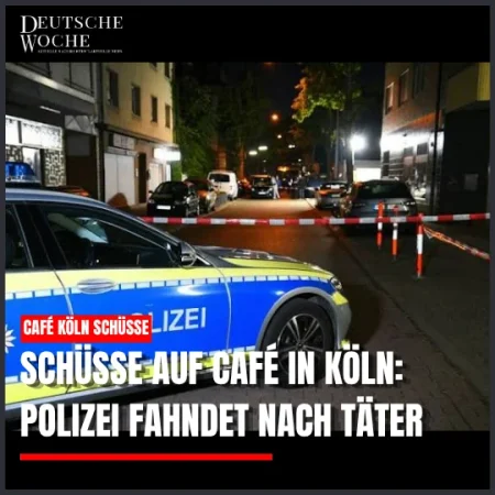 Schüsse auf Café in Köln: Polizei fahndet nach Täter