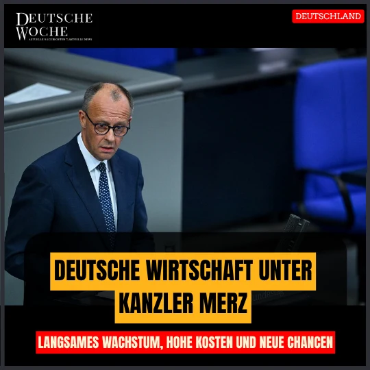 Deutsche Wirtschaft unter Kanzler Merz: Langsames Wachstum, hohe Kosten und neue Chancen Deutsche Wirtschaft unter Kanzler Merz: Langsames Wachstum, hohe Kosten und neue Chancen