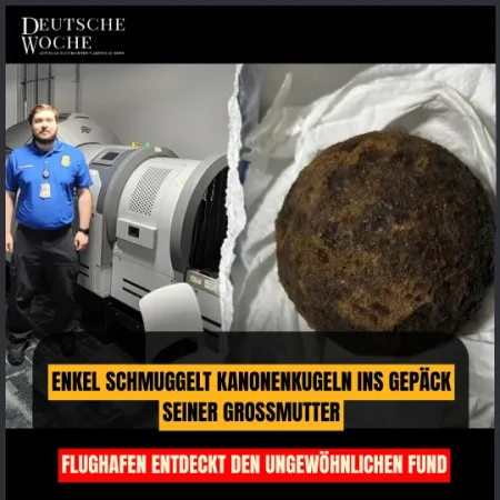 Enkel schmuggelt Kanonenkugeln ins Gepäck seiner Großmutter – Flughafen entdeckt den ungewöhnlichen Fund