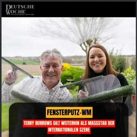 Fensterputz-WM: Terry Burrows gilt weiterhin als Maßstab der internationalen Szene