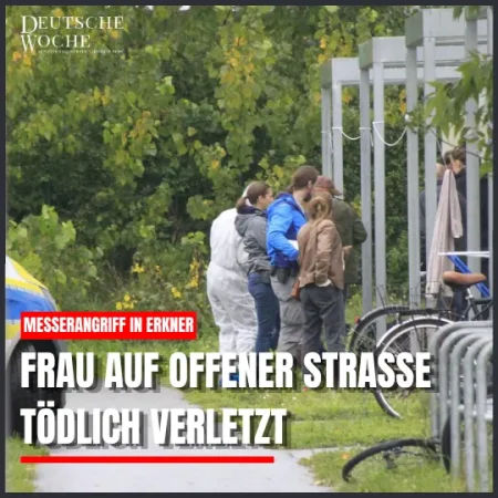 Messerangriff in Erkner: Frau auf offener Straße tödlich verletzt Messerangriff in Erkner: Frau auf offener Straße tödlich verletzt