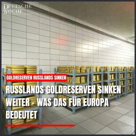 Russlands Goldreserven sinken weiter – was das für Europa bedeutet