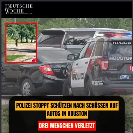 Houston Polizei stoppt Schützen nach Schüssen auf Autos