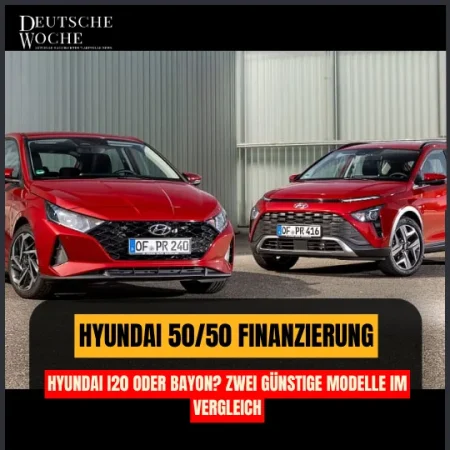 Hyundai 50/50 Finanzierung: i20 oder Bayon? Zwei günstige Modelle im Vergleich