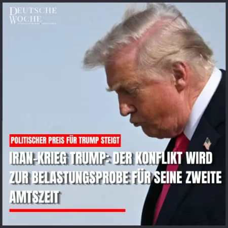 Iran-Krieg Trump: Der Konflikt wird zur Belastungsprobe für seine zweite Amtszeit