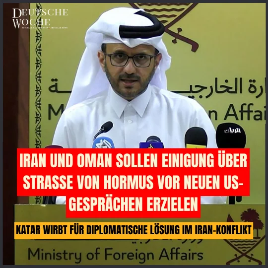Iran und Oman sollen Einigung über Straße von Hormus vor neuen US-Gesprächen erzielen