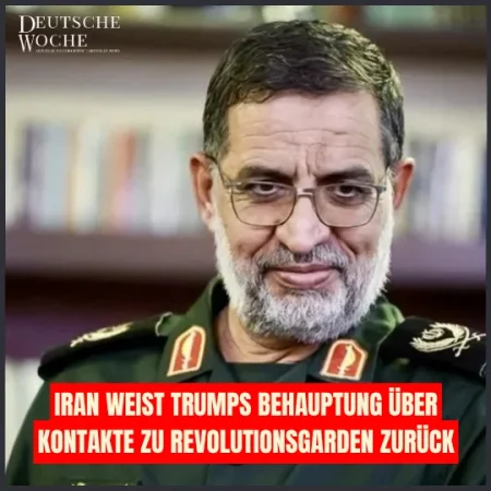 Iran weist Trumps Behauptung über Kontakte zu Revolutionsgarden zurück