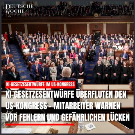 KI-Gesetzesentwürfe überfluten den US-Kongress – Mitarbeiter warnen vor Fehlern und gefährlichen Lücken