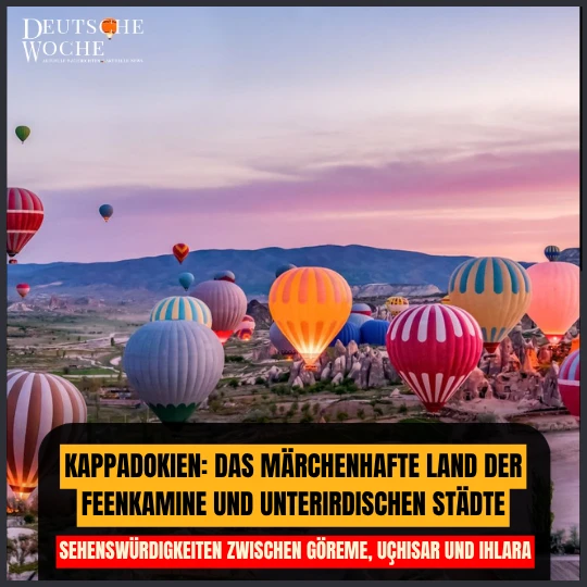 Kappadokien: Das märchenhafte Land der Feenkamine und unterirdischen Städte Kappadokien: Das märchenhafte Land der Feenkamine und unterirdischen Städte