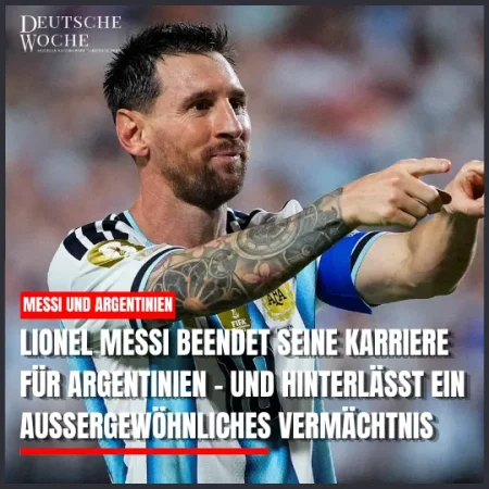 Lionel Messi beendet seine Karriere für Argentinien – und hinterlässt ein außergewöhnliches Vermächtnis