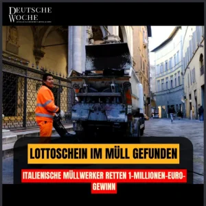 Lottoschein im Müll gefunden: Italienische Müllwerker retten 1-Millionen-Euro-Gewinn