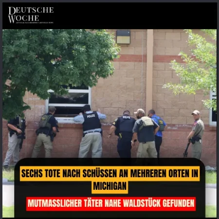 Michigan: Sechs Tote nach Schüssen an mehreren Orten