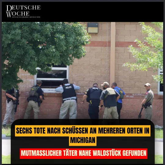 Michigan: Sechs Tote nach Schüssen an mehreren Orten Michigan: Sechs Tote nach Schüssen an mehreren Orten