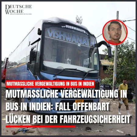 Mutmaßliche Vergewaltigung in Bus in Indien: Fall offenbart Lücken bei der Fahrzeugsicherheit