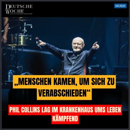 Phil Collins lag im Krankenhaus ums Leben kämpfend: „Menschen kamen, um sich zu verabschieden“
